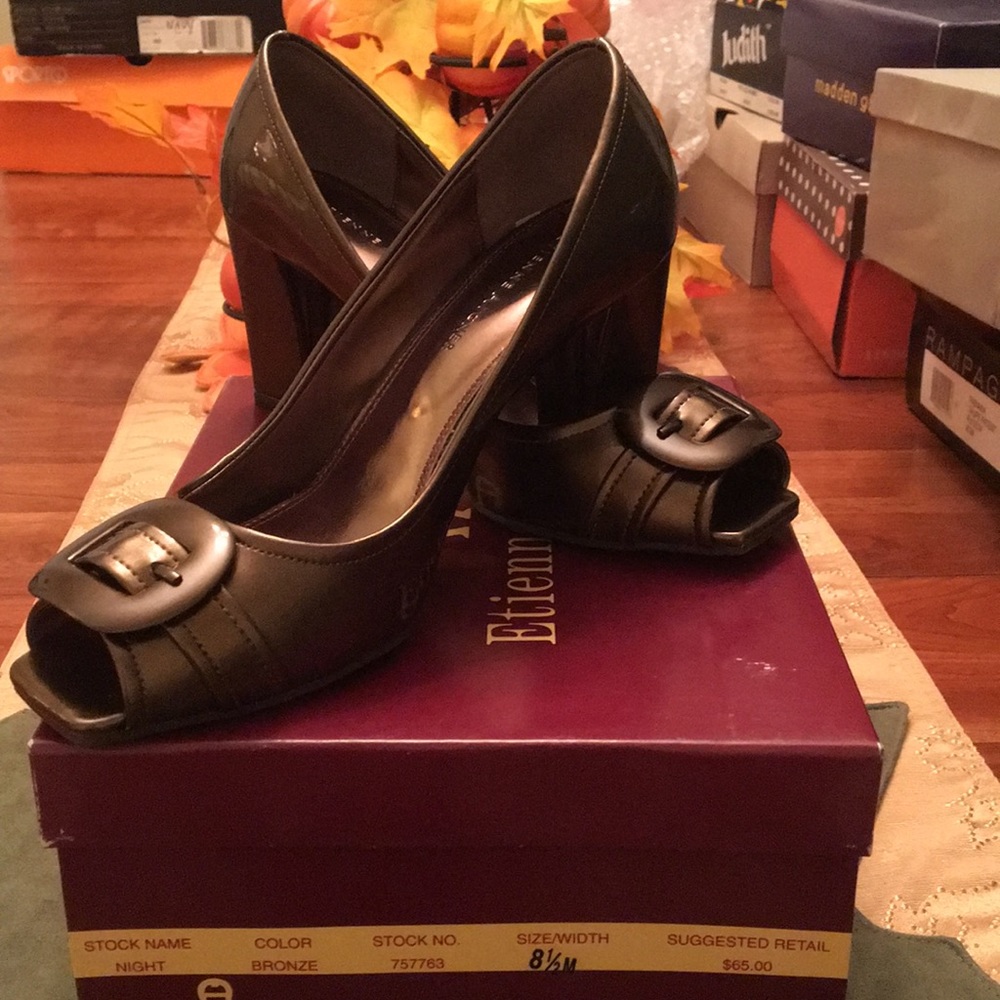 Bronze heels